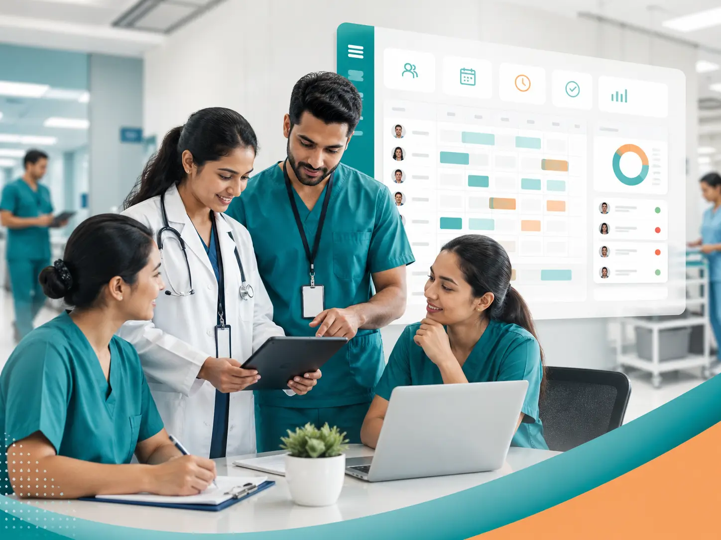 Hospital HR setup