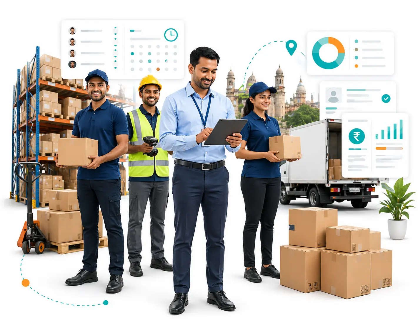 Logistics HR software for warehouse and field teams