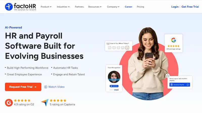 factohr hrms software in india