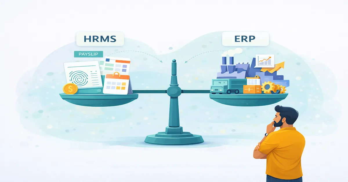 HRMS vs ERP: Which Does Your Business Need?
