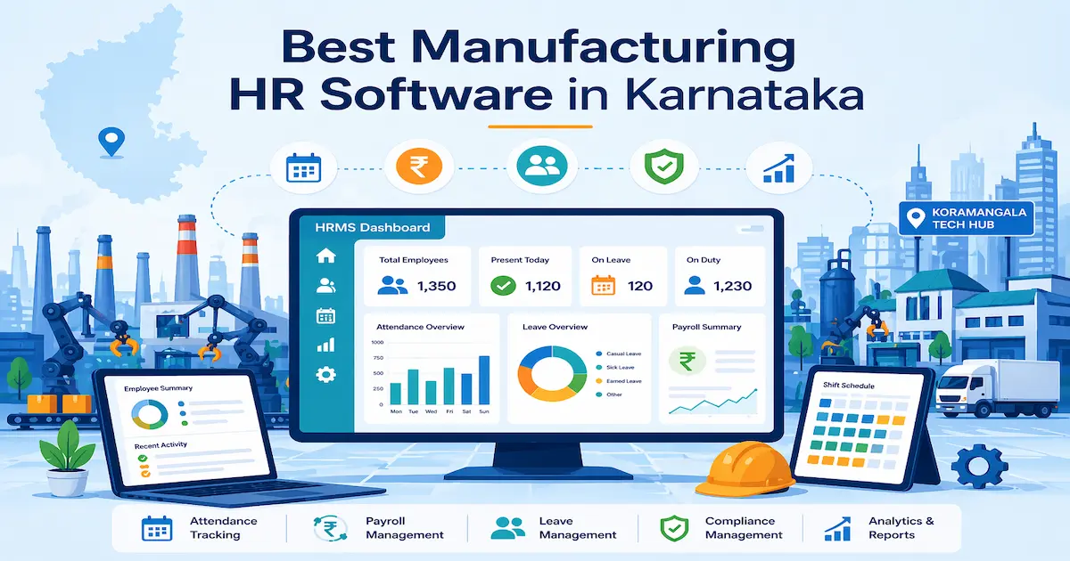 8 Best HR Software for Karnataka Manufacturing Companies (2026)